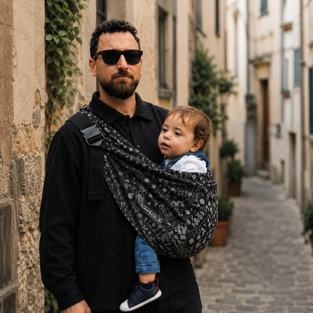 Porte bébé sling homme - PEMIND